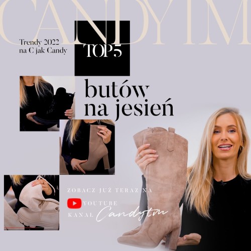 Jesienne buty od CandyTM – obejrzyj nasze propozycje na YouTube