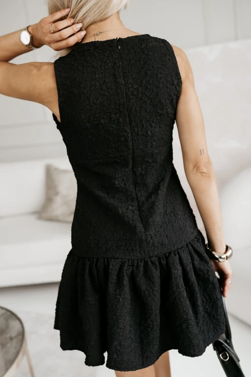 SUKIENKA MINI VIVA NA RAMIĄCZKACH CZARNA 2