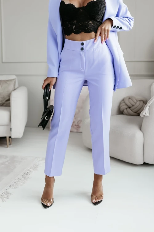 SPODNIE CYGARETKI CAMERON W KANT LAWENDOWE 4