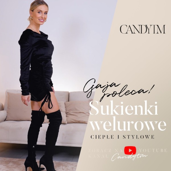 5 eleganckich i wygodnych sukienek welurowych na każdą okazję