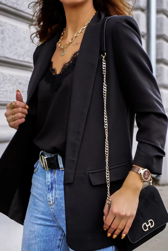 MARYNARKA CONELLI CZARNA