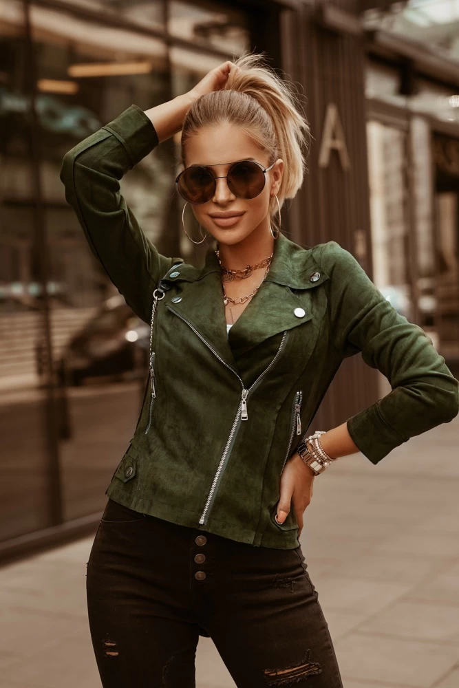 RAMONESKA ZAMSZOWA KHAKI