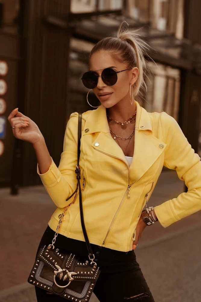 RAMONESKA ZAMSZOWA ŻÓŁTA