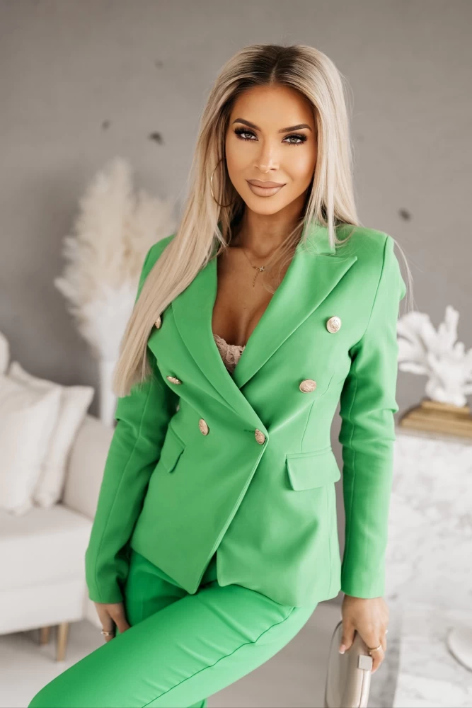 MARYNARKA DWURZĘDOWA LIONELL ZIELONA