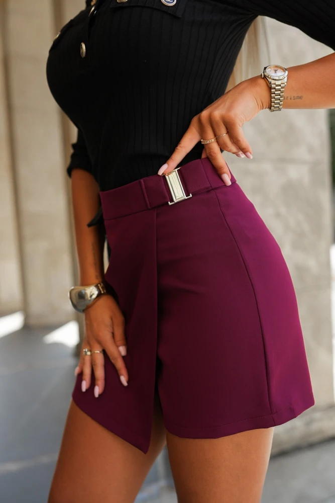 SPÓDNICO-SPODENKI STANLEY BURGUDNOWE