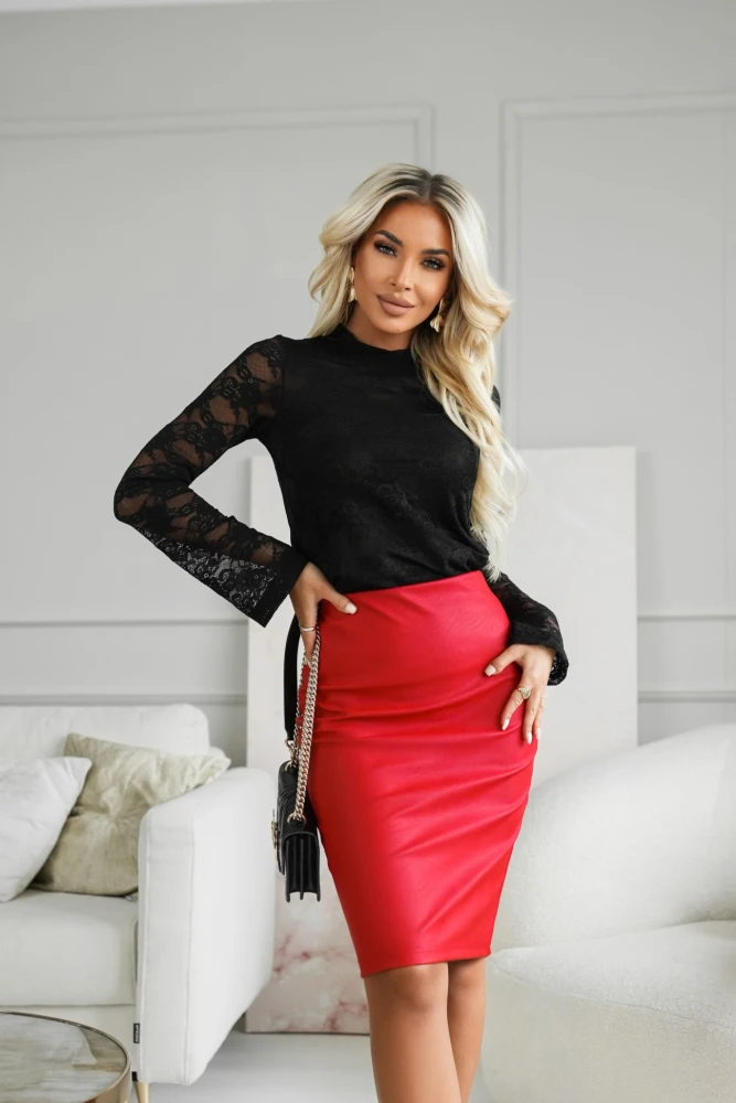 BLUZKA KORONKOWA JENNIFER CZARNA